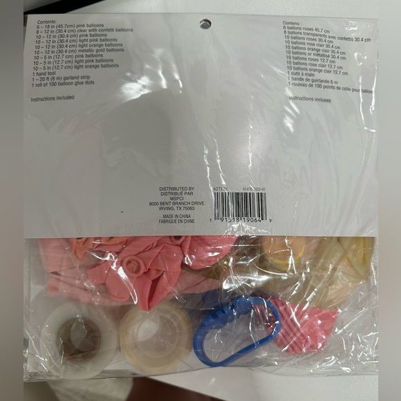 Celebrate It Balloon Pink Garland Kit - Picture 2 of 2